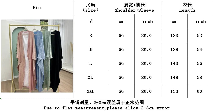 Fashion Elegant Dubai Turkish Abaya Dress