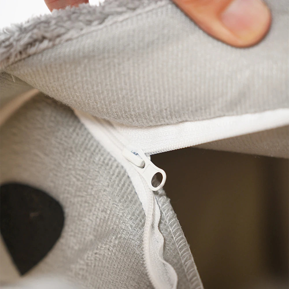 1PC Gray Detachable Cat House Semi-Enclosed Four-Season