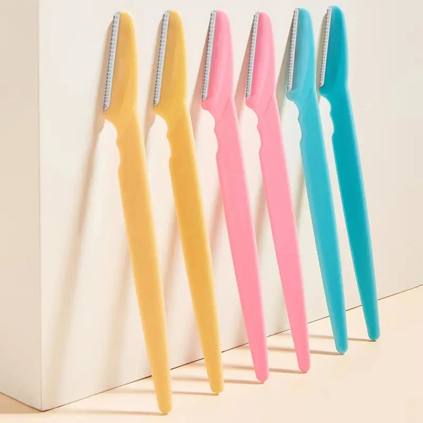 10/40Pcs Eyebrow Trimmer Face Blade Shaver Portable Eye Brow Epilation Hair Removal Safety Eyebrow Cutting Woman Makeup Tools