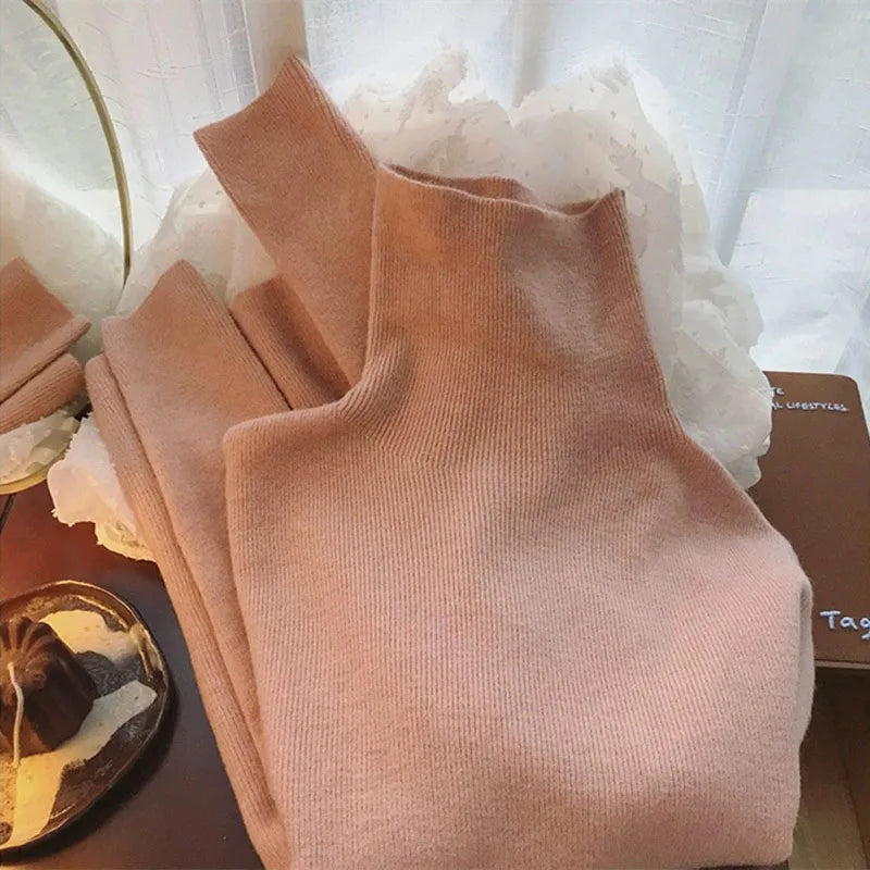 Women's Knitted Turtleneck Sweaters