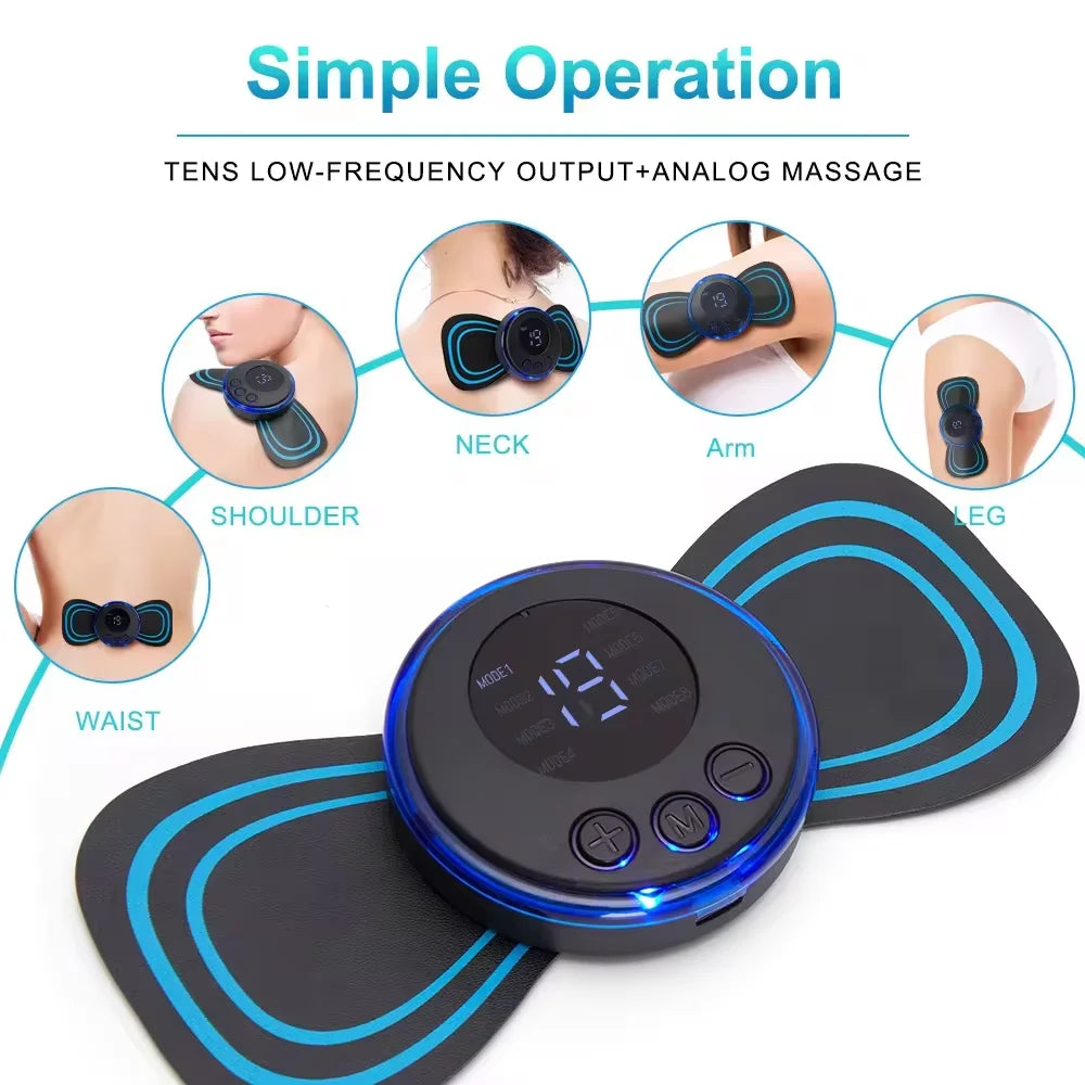 Electric Neck Massageador Mat Pad Home Use Massage Tool