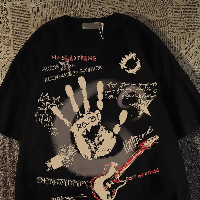 American Vintage Round Neck Short Sleeved T-shirt